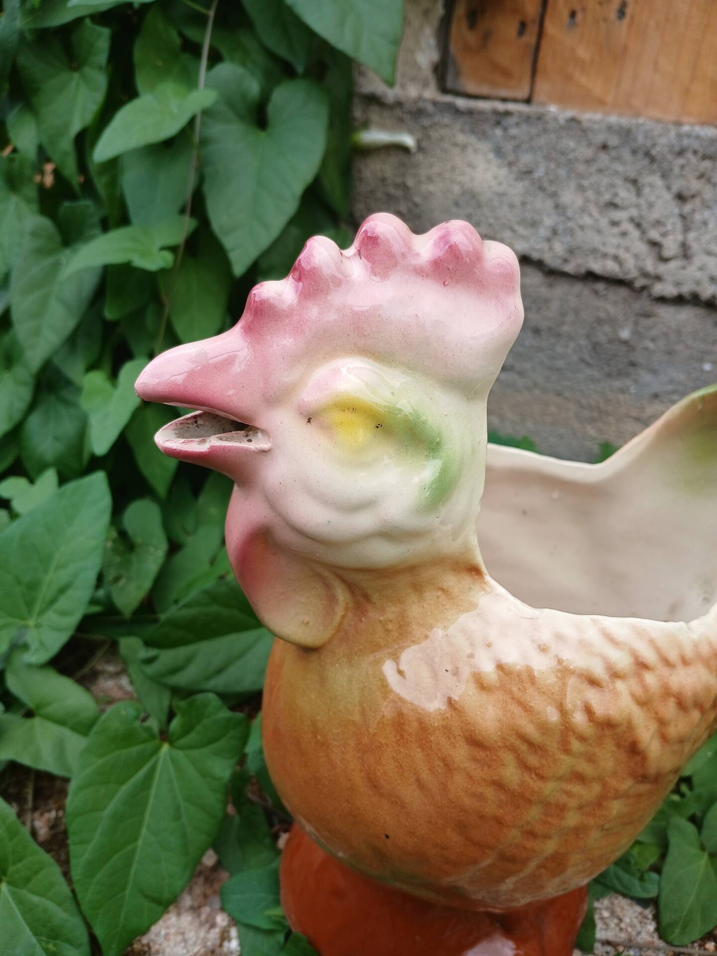 Antique jug in slipware