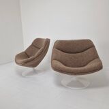 Set of 2 F557 Lounge Chairs by Pierre Paulin for Artifort, 1960s