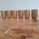 Set of 6 cups in Digoin sandstone