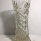 Ancien vase en verre moulé