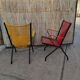 Pair of armchairs scoubidou