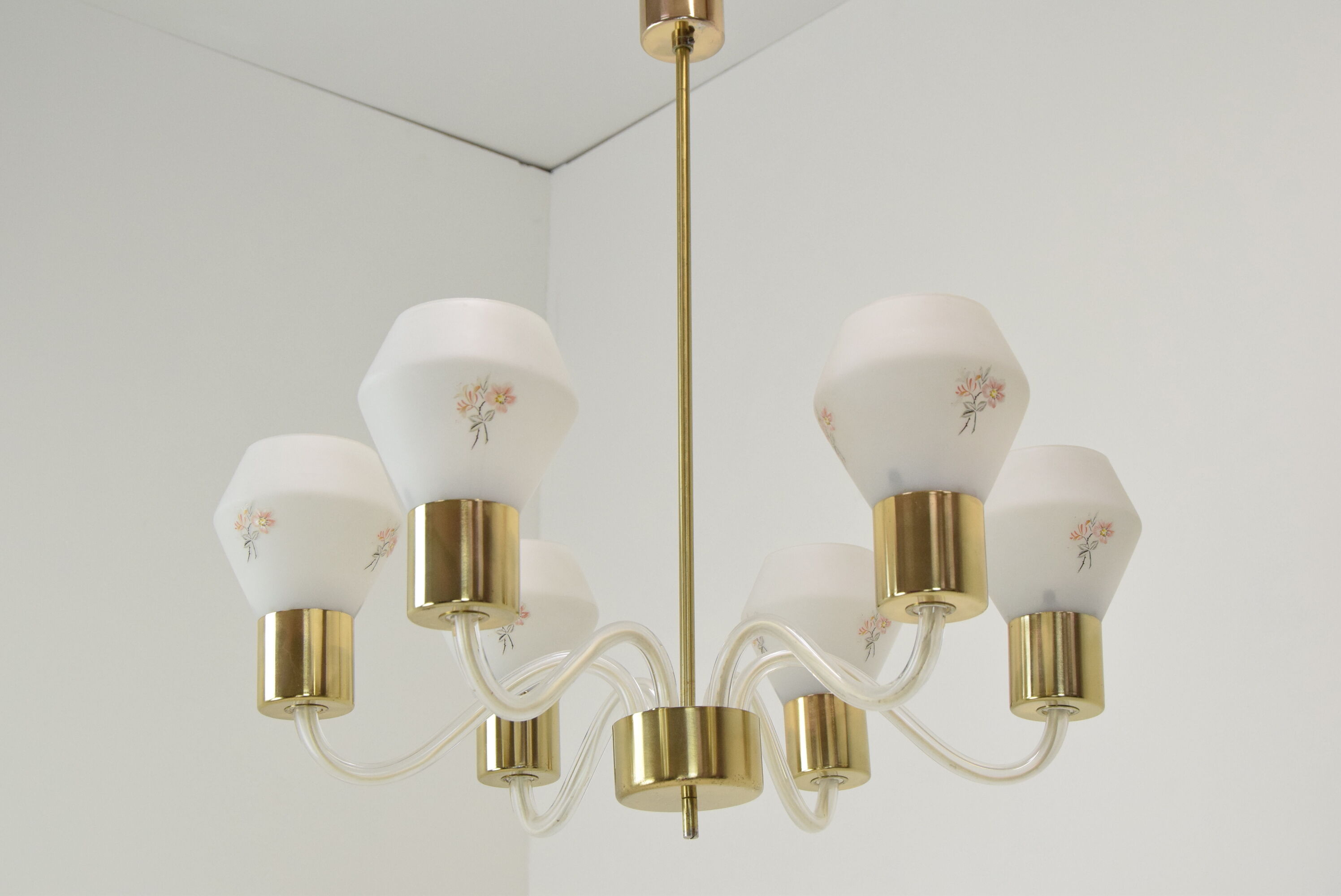 Mid-Century Chandelier/Kamenicky Senov, 1960´s