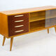 Mid-Century Birch and Mahogany Sideboard, 1960s