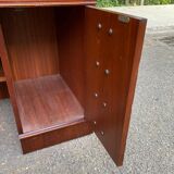 Rosjohn 1950s English Solid Mahogany Desk