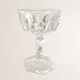 Set of 5 glass liqueur glasses