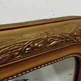 Miroir Style Louis Phillipe ancien en stuc