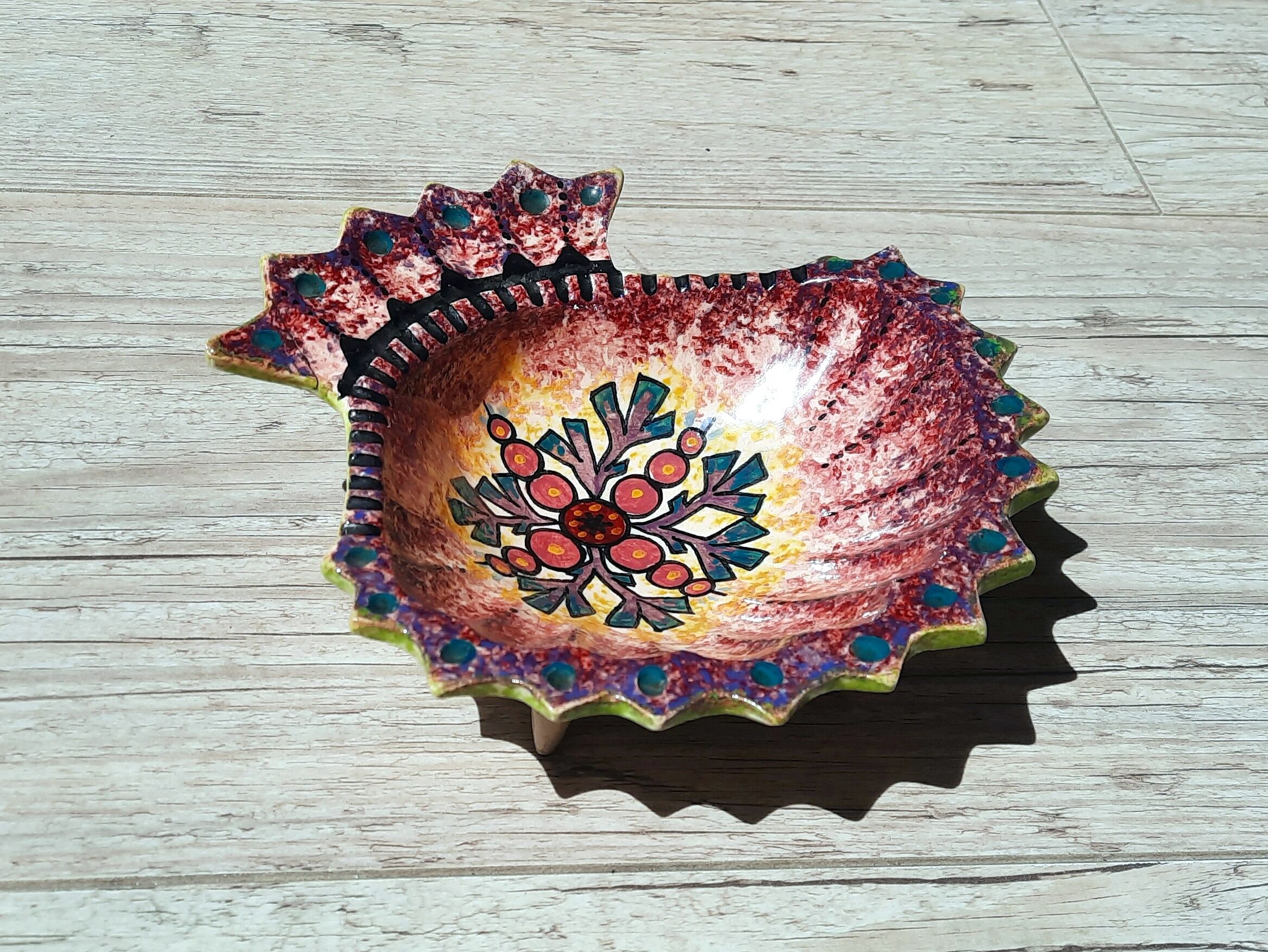 Empty pocket saint jacque Paul Fouillen - Faience de Quimper