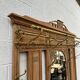 Large oak entrance hall wardrobe, early 20th century
