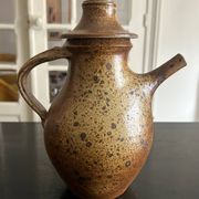 tea or coffee service in stoneware by Charles Gaudry