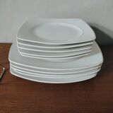 Set of plates design 50s