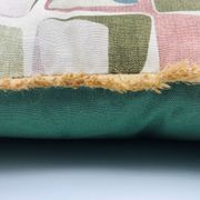 Rectangular cushion, cover and insert. Model "Erica".