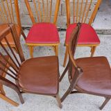 Chaises baumann assises similicuir