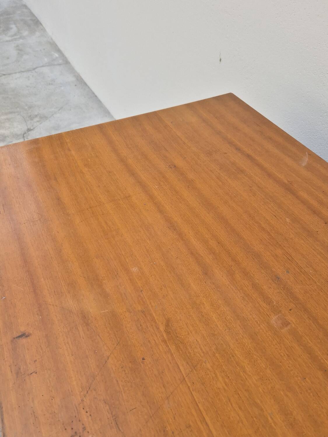 Vintage 1950s Scandinavian style modernist desk