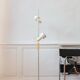 Lampadaire design italien 2 spots réglables
