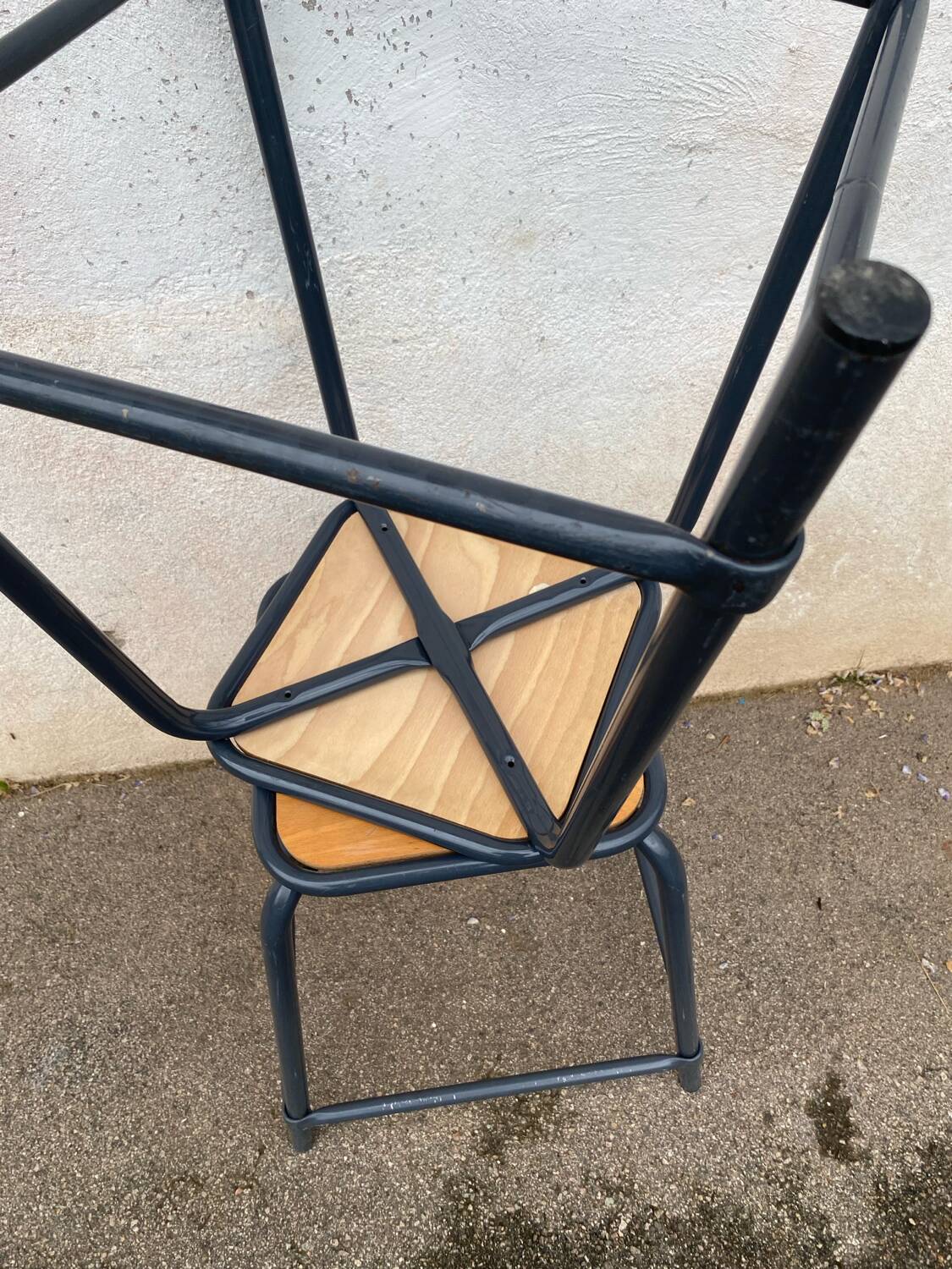 Pair of industrial stools