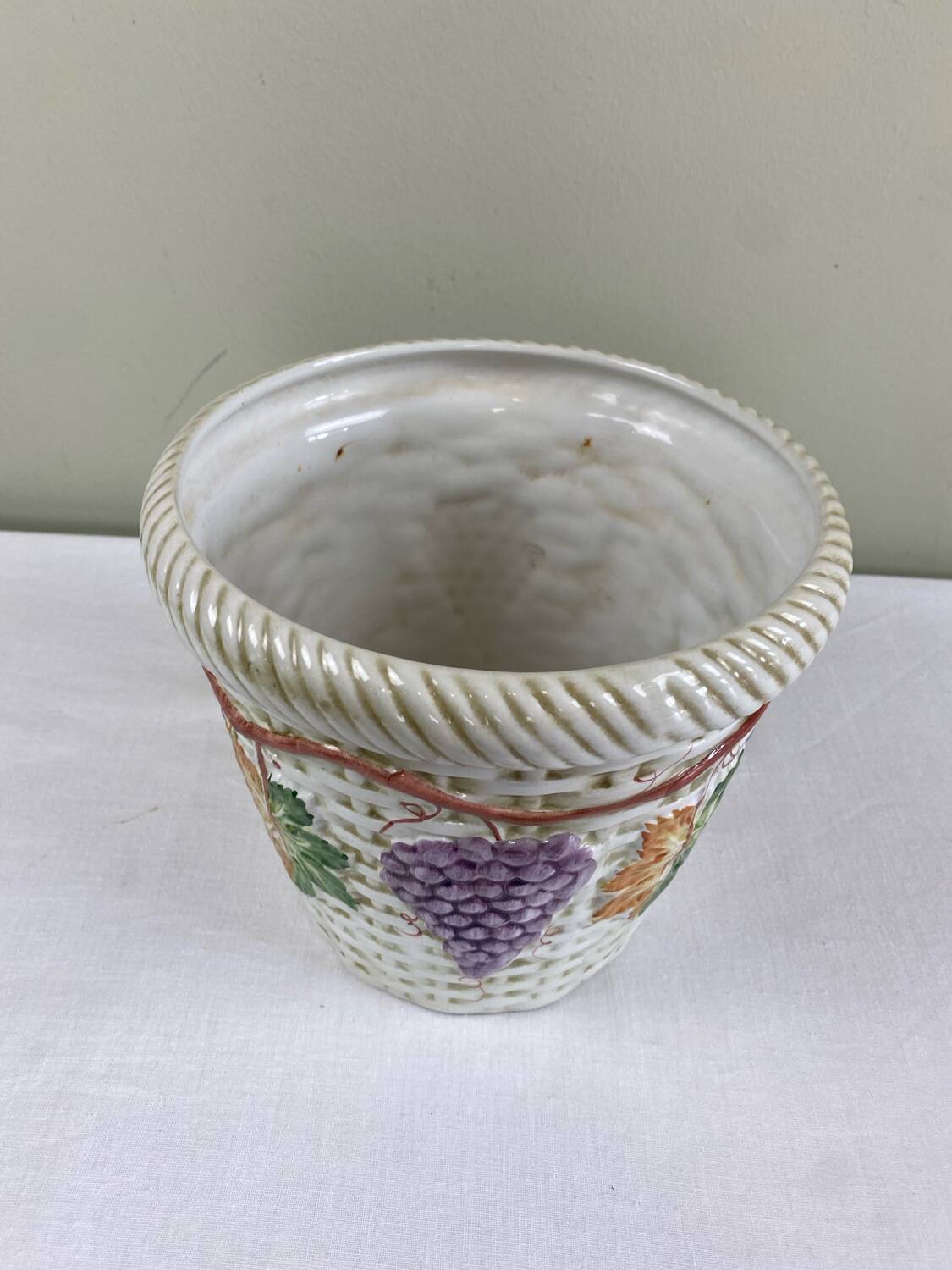 “Harvest” flowerpot