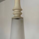 Scandinavian design opaline chandelier from the 60s