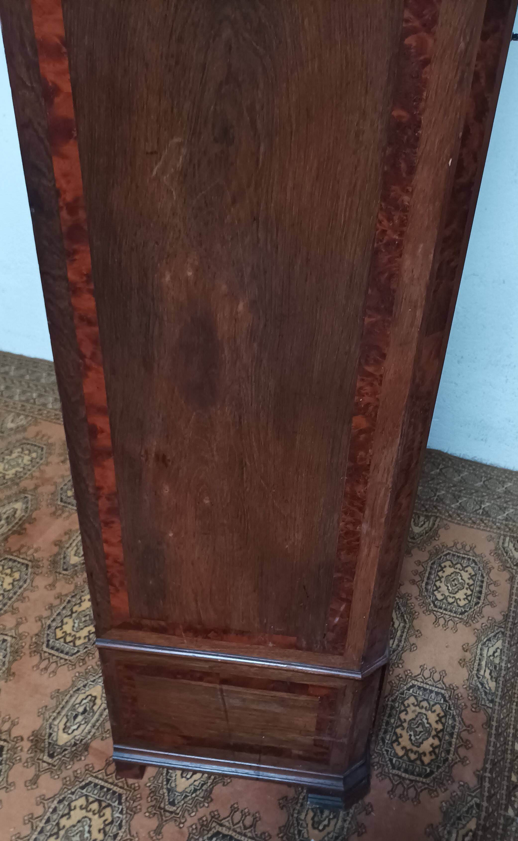 Napoleon III period library in thuja burl