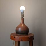 Pied de lampe en céramique slow décoration campagne scandinave artisanal