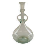 Italian blown glass carafe