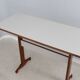 Mid century wood and formica desk 1950s, set of 2