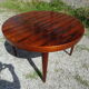 Table scandinave extensible en palissandre