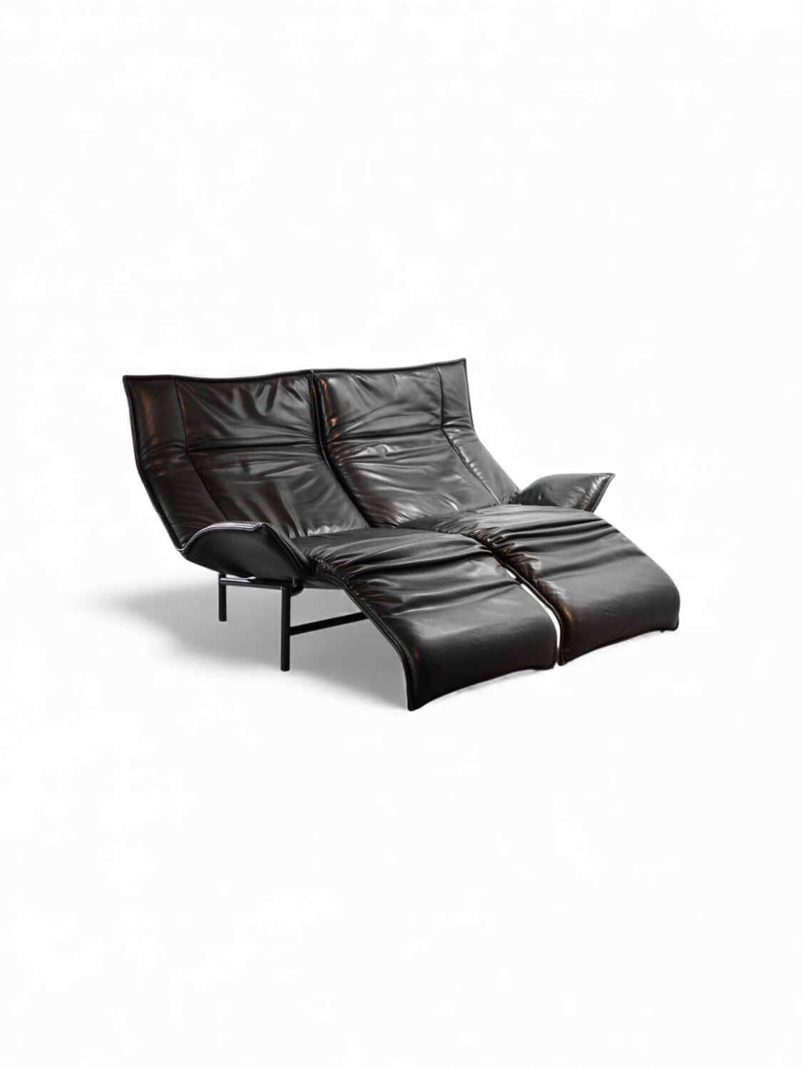 Canapé Veranda Trois Pièces par Vico Magistretti pour Cassina, années 1980