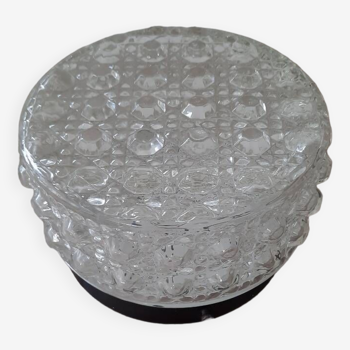 Molded glass ceiling light