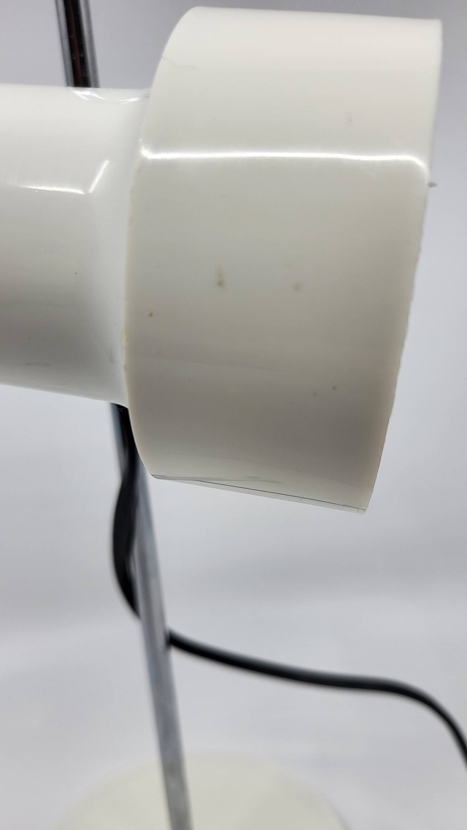 Adjustable table lamp signed white CGM 1970/80 Space Age, Mid Century, Vintage