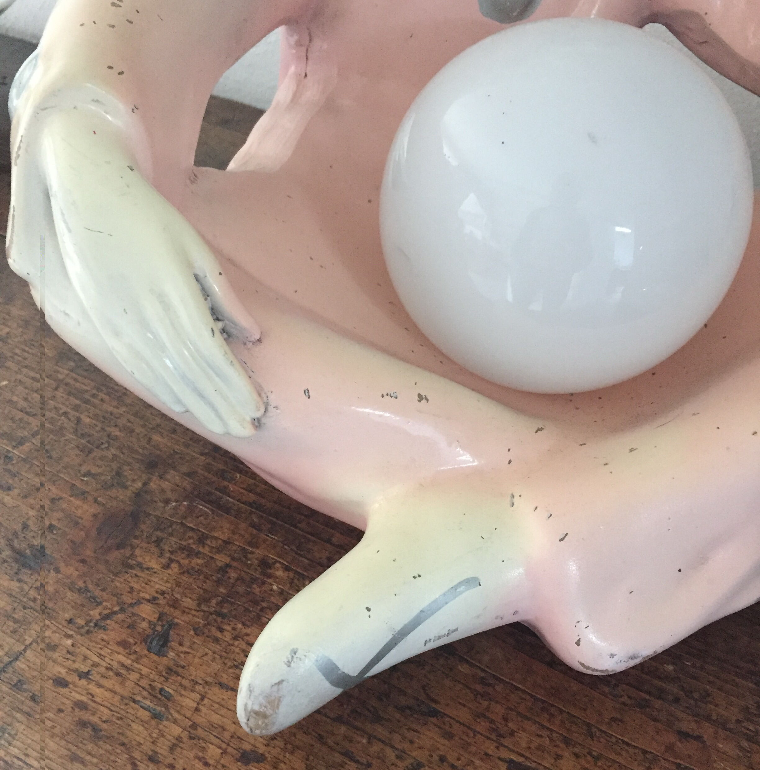 Pierrot art deco lamp