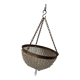 Ceiling lamps gilded brass basket and glass bead tassels