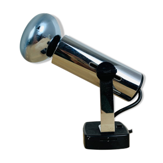 Chrome Targetti spot wall lamp