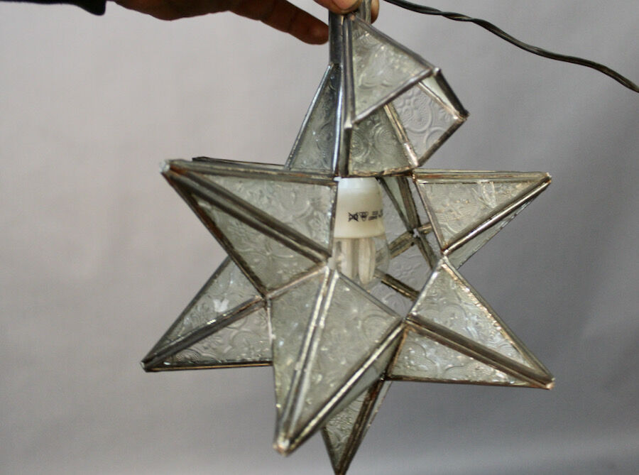 12-pointed star chandelier