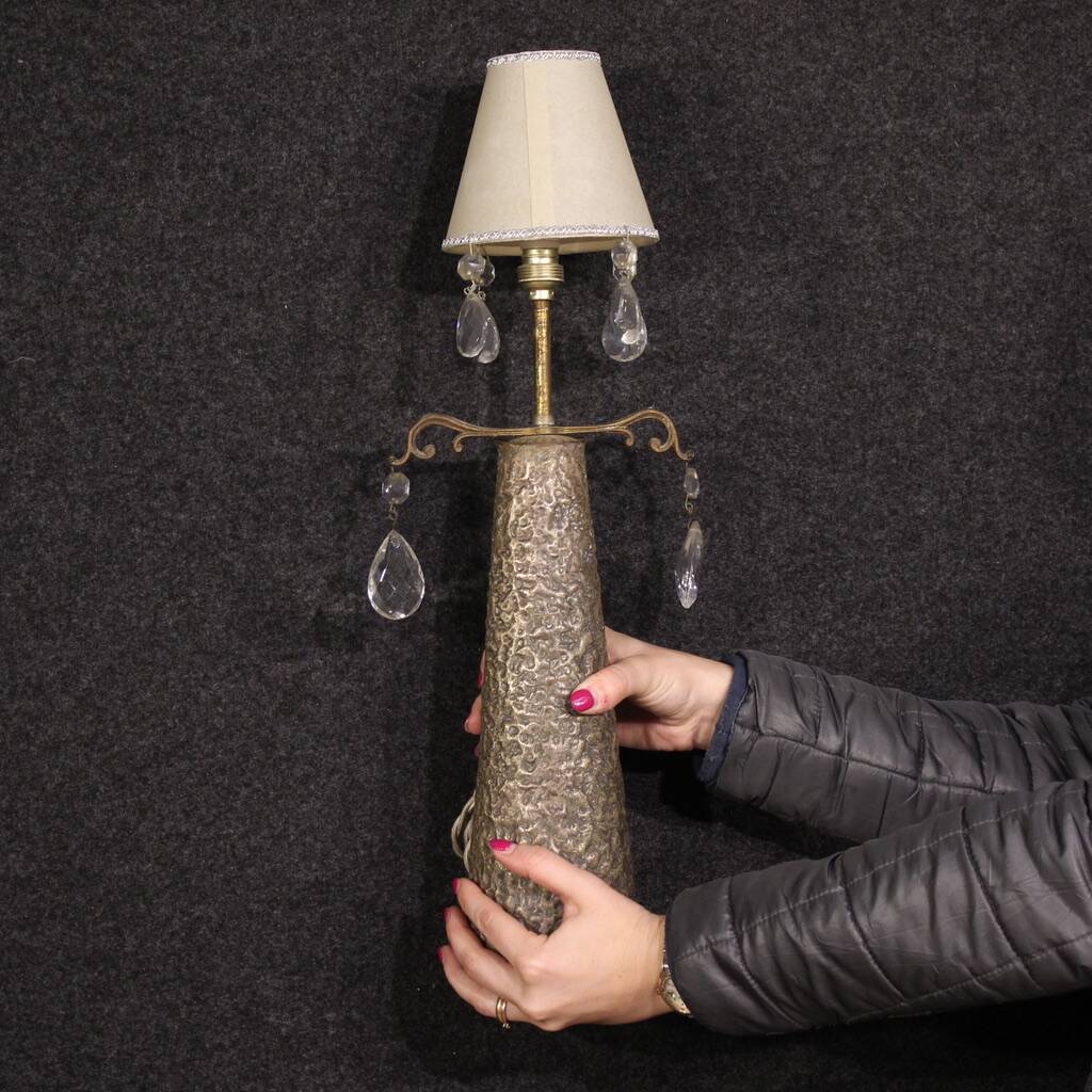 20th-century Italian lamp stamped Bragalini Bologna