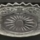 70s moulded glass fruit bowl