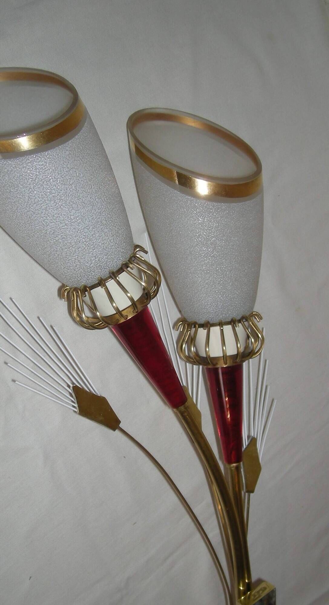 Double wheat ear applique from Lunel from the 1950s.