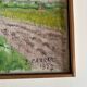 Oil on canvas "Path of Vexin" by P. Carrere. 1952
