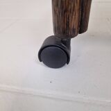 Italian Bas Card or Trolley in Bentwood and Smoked Glass, 1970's