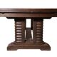 Large solid oak table by Joseph Savina 1950
