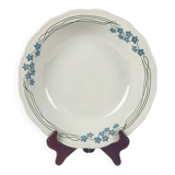 Shallow dish "Souvenir", Sarreguemines, around 1875 - 1918