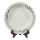 Shallow dish "Souvenir", Sarreguemines, around 1875 - 1918