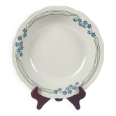 Shallow dish "Souvenir", Sarreguemines, around 1875 - 1918