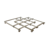 Extendable silver metal underside 40s 50s