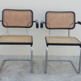 Pair of armchairs Marcel Breuer b64 cesca Italy