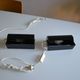 Pair of vintage Ikea 1980s Typ V 413 black wall lamps