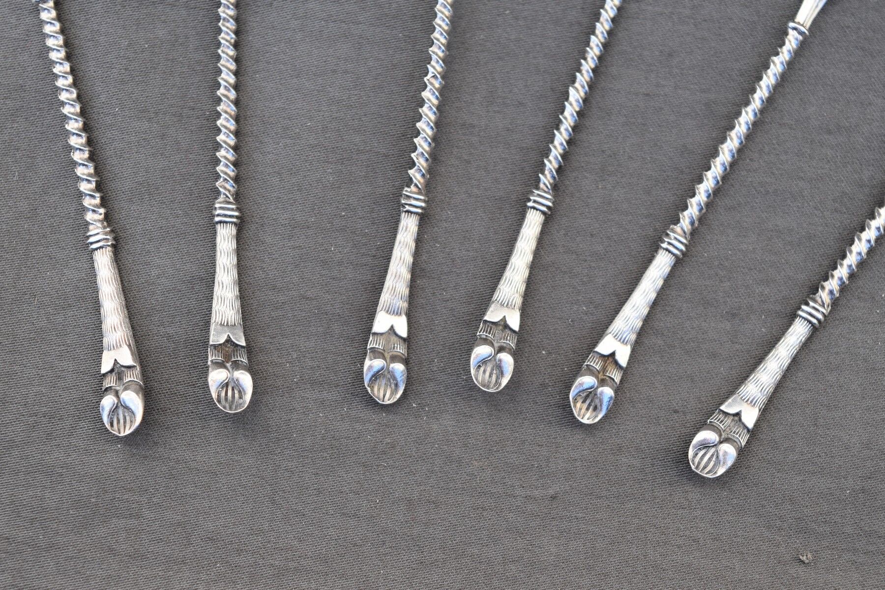 6 petites cuillères a café argent 800 w t b wilhelm binder germany