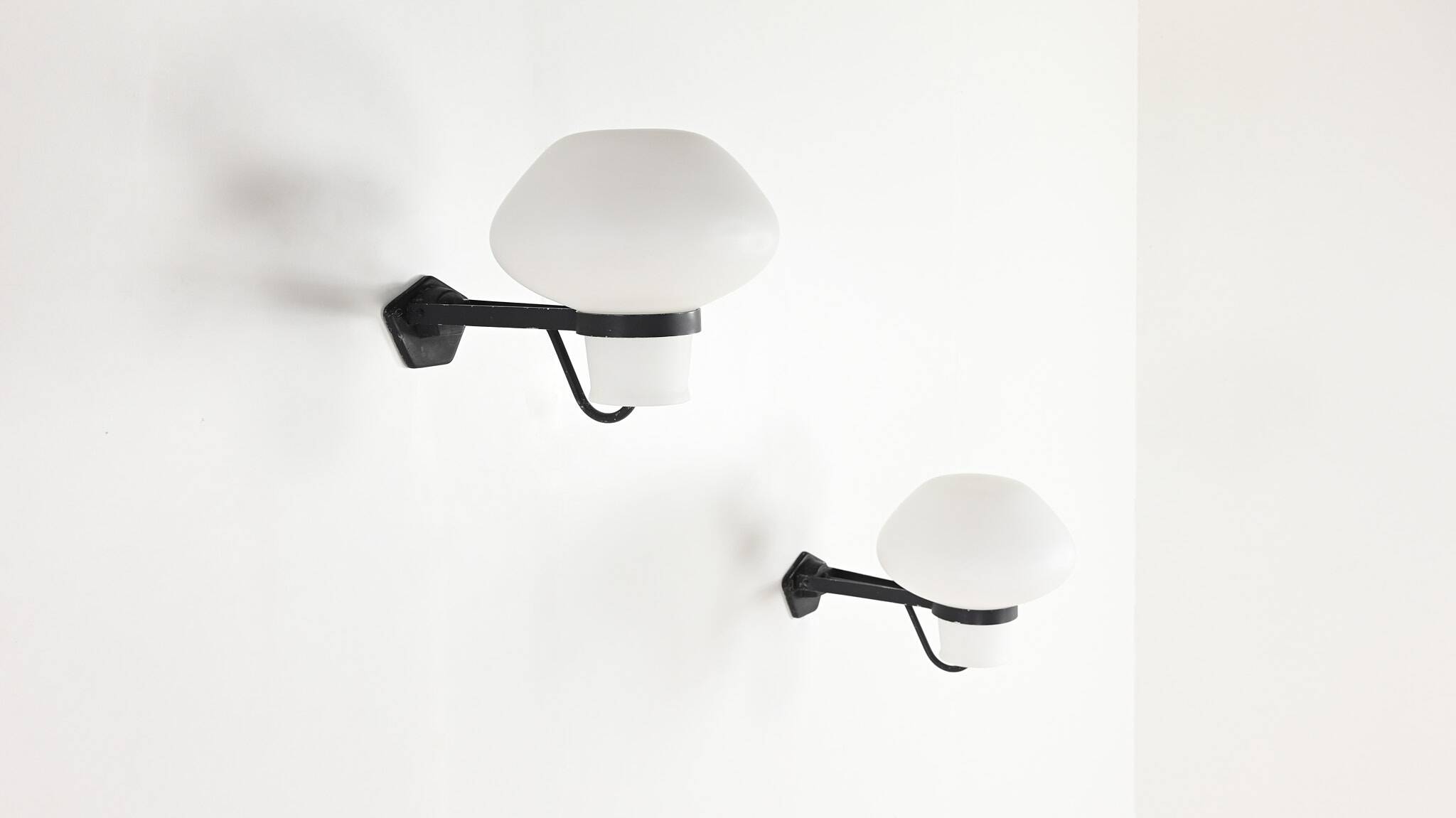 Erik Gunnar Asplund, "ga9" Wall Sconces for Asea, Sweden, c. 1940