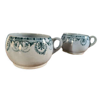 Paire de tasses à café