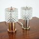 Pair of Small Design Table Lamps by Kamenický Šenov, 1970s