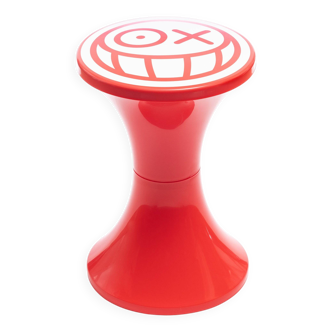 TamTam Limited Art Edition Stool by André Saraiva - Strawberry